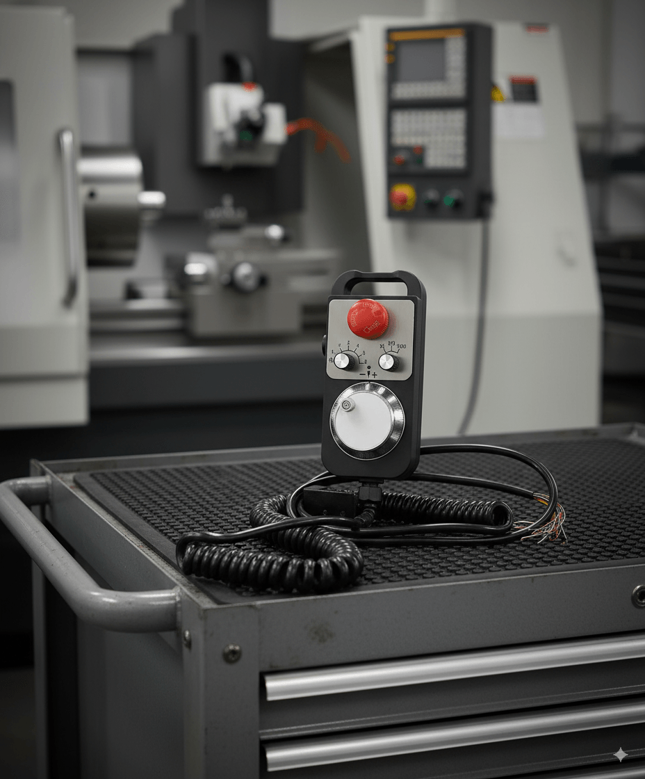 Manivela Elétrica - Indramat Acessórios para máquinas CNC | ProniMaq